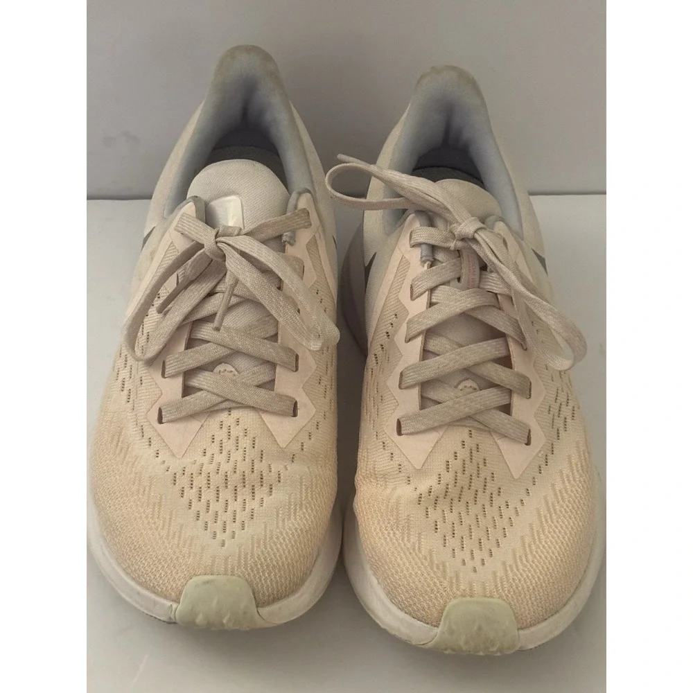 Nike Sneakers Running Women's Shoes‎ Pink Zoom Tennis Trainers Hiking Size 6.5
